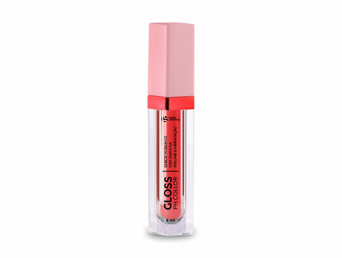 Gloss PH Color 6 ml Sabor Morango