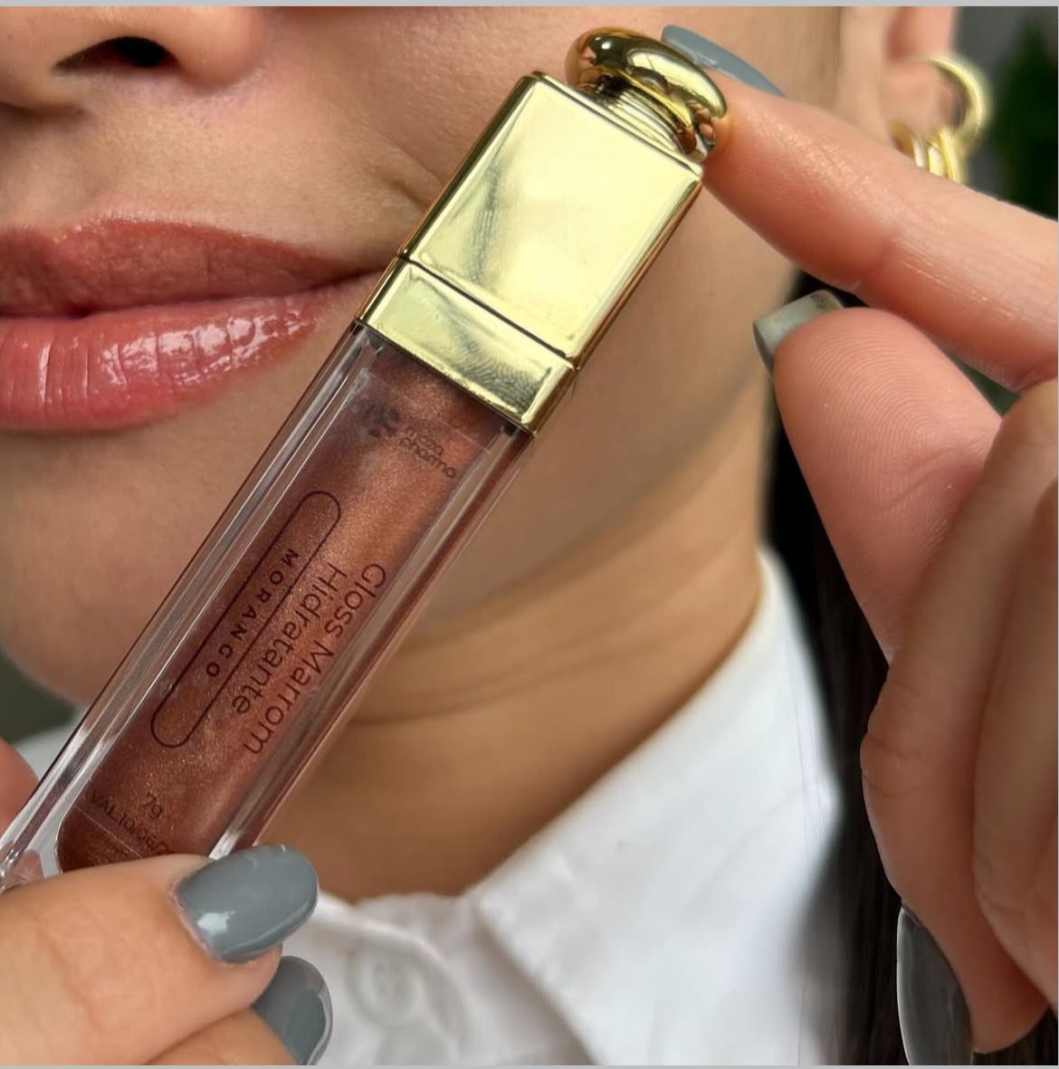 GLOSS LUXE MARROM - MORANGO