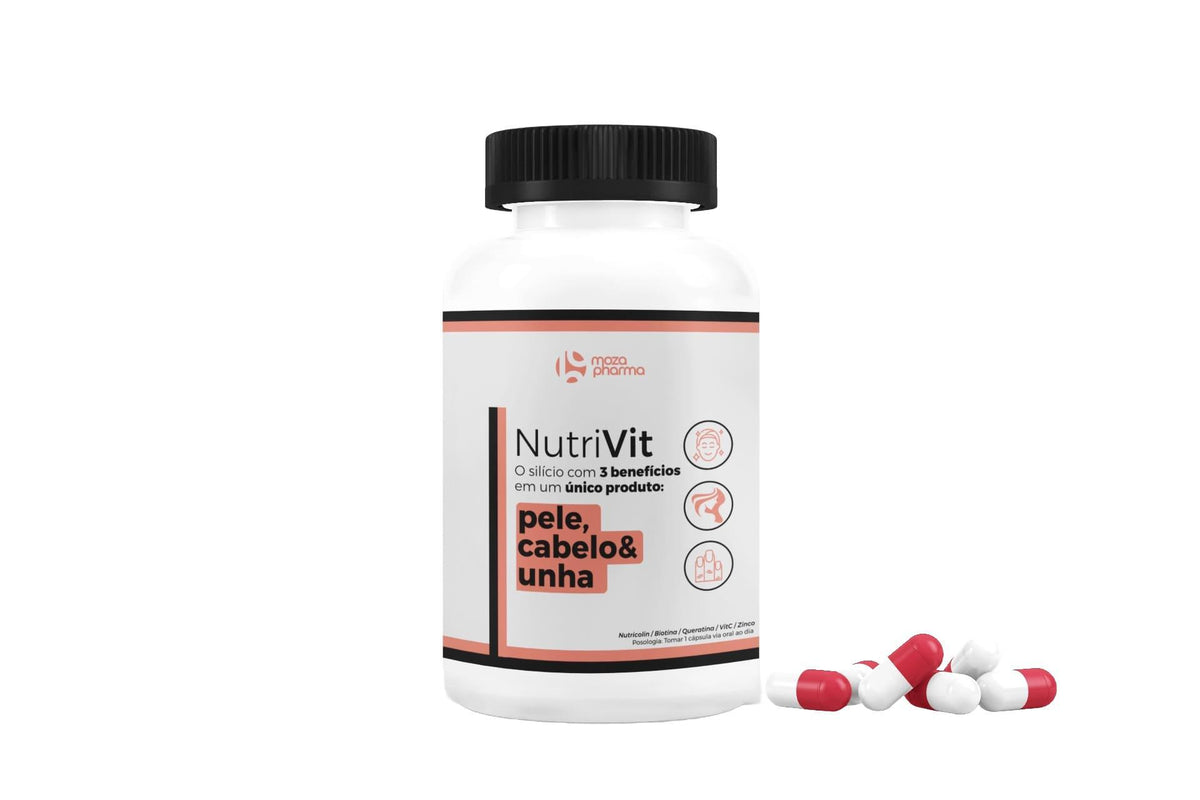 NutriVit - Para cabelo, Pele e Unha - Moza Pharma