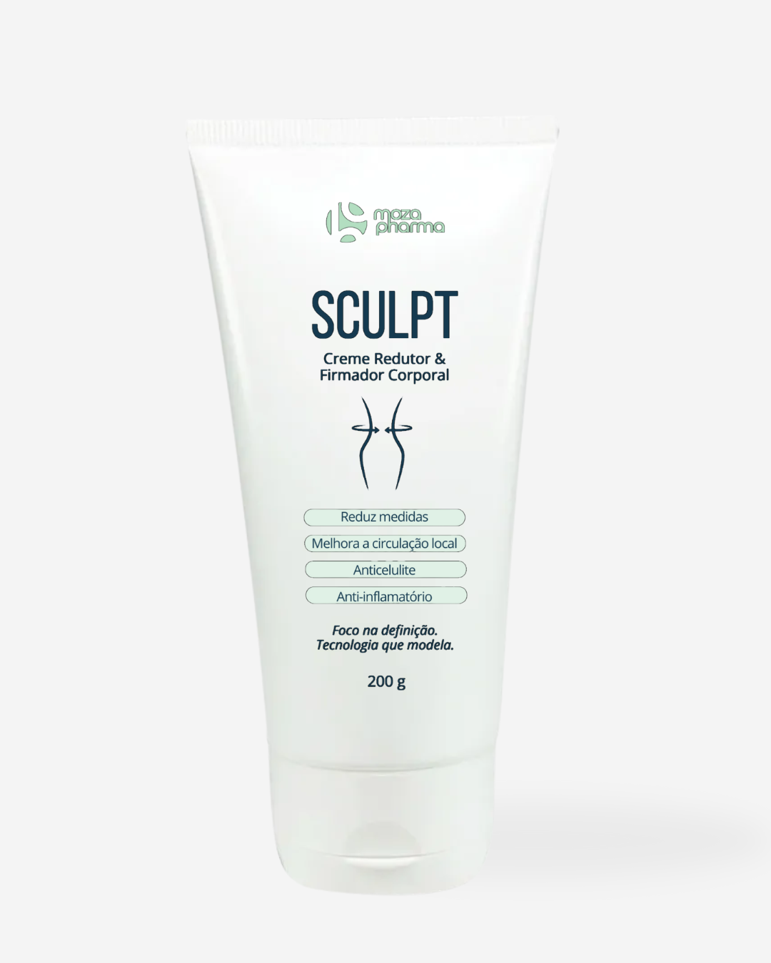 CREME SCULPT - Creme redutor e firmador corporal