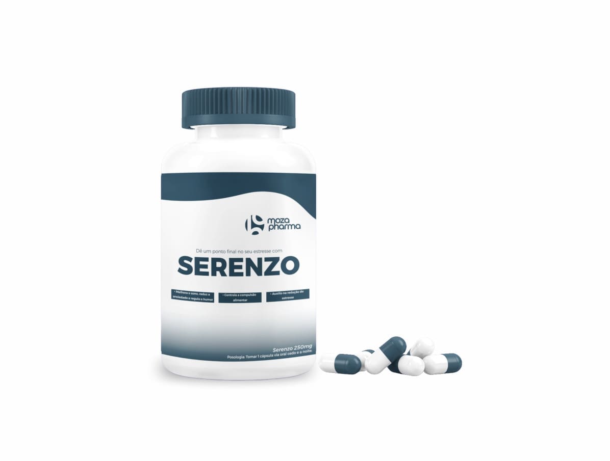 Serenzo (500mg) - 60 cápsulas - Moza Pharma